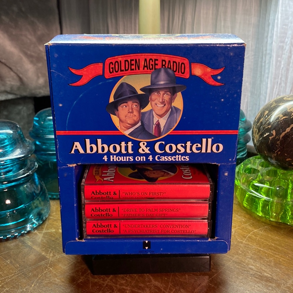 Abbott and Costello three tapes